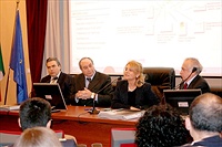 presentazione calendario 2009da sx Domenico Morizzi, Pietro Pavone,concetta Bufardeci,Giuseppe Spagano.jpg
