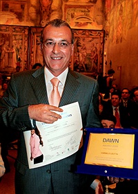 La premiazione a Palazzo Giustiniani