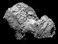 La Cometa 67P ripresa dalla camera OSIRIS
